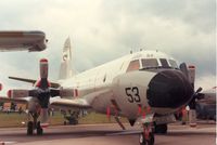 A9-753 @ EGVA - P-3C Orion of 10 Squadron Royal Australian Navy in the static park at the 1987 Intnl Air Tattoo at RAF Fairford. - by Peter Nicholson