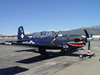 160531 @ CCB - Originally built by Beech, operational in 1977, cost $1,000,000.00, propelled by PT6A-25 turbo prop Pratt & Whitney of Canada, 28 ft 9 in long, wing span 33 ft 5 in, empty weight 3000 lb, airspeed max 280 knots, ceiling 25,000 ft, range 600 nautical miles - by Helicopterfriend