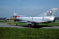 J-2325 @ LSMD - This was one of the last Mirages in the original bare metal colors. After the canards had been fitted it was resprayed to the new two tone grey. - by Joop de Groot
