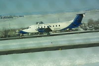 N182YV @ KBIL - Beech 1900