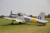 G-BKHP @ BADMINTON - Percival P-56 Provost T1 at Badminton Air Day, Badminton House in 1990 - by Malcolm Clarke