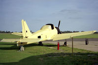 G-MOOS @ EGTC - Percival P-56 Provost T1 at Cranfield in 1997. - by Malcolm Clarke