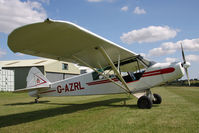 G-AZRL @ FISHBURN - Piper L-18C Super Cub at Fishburn Airfield in 2009. - by Malcolm Clarke
