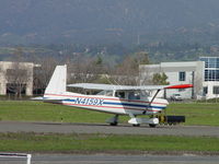 N4159X @ POC - Taxiing to runway 26L - by Helicopterfriend