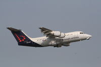OO-DJV @ EBBR - Flight SN2173 is taking off from RWY 07R