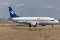EW-283PA @ EDDF - Belavia B737-300 lining up RW18W - by Friedrich Becker