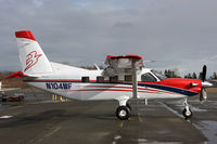 N104MF @ KPAE - Fresh out of the paint shop and off for missionary support - by Duncan Kirk