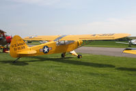 G-FUZZ @ EGCJ - Piper L-18C Super Cub at Vintage & Veterans Day, Sherburn-in-Elmet in 2009. - by Malcolm Clarke