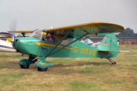 G-BDVB @ EGTC - Piper PA-17 Vagabond at the 1994 PFA Rally, Cranfield Airport. - by Malcolm Clarke