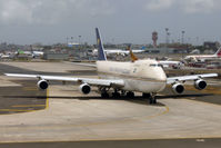 HZ-AIB @ VABB - Holding on taxiway A4! - by SEAN DSILVA