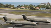 N7UF @ TNCM - N7UF park at the cargo ramp - by Daniel Jef