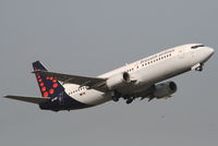 OO-VEP @ EBBR - Flight SN3542 is taking off from RWY 07R