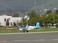 N6172L @ POC - Taking off - by Helicopterfriend