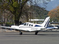 N582SB @ POC - Parked in transient parking - by Helicopterfriend