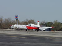 N377JF @ CCB - Rolling out after landing - by Helicopterfriend