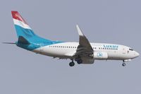 LX-LGS @ EDDF - short final at EDDF - by Friedrich Becker