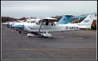 G-UFCF @ EGTB - Ex: N5320F > G-UFCF - Originally owned to, Oxford Aviation Services Ltd in February 2003 and currently with, Global Traffic Network UK Ltd since February 2008. - by Clive Glaister