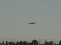 N25JX @ POC - On final to runway 26L - by Helicopterfriend