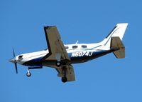 N6074J @ SHV - Landing on 23 at Shreveport Regional.