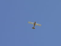 N625AP @ POC - Passing over with banner - by Helicopterfriend