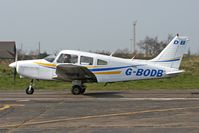 G-BODB @ EGCF - Piper PA-28-161 Warrior II at Sandtoft Airfield in 2007. - by Malcolm Clarke
