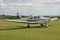 G-BRBA @ FISHBURN - Piper PA-28-161 Warrior II at Fishburn Airfield in 2009. Previously registered as N2090B. - by Malcolm Clarke