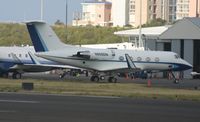 N868SM @ TNCM - N868SM park at the private parking at TNCM - by Daniel Jef