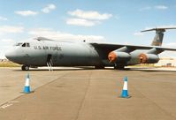 66-0201 @ EGVA - C-141B Starlifter of 452nd Airlift Wing at March AFB on display at the 1995 Intnl Air Tattoo at RAF Fairford. - by Peter Nicholson
