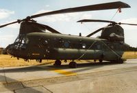 ZA709 @ EGVA - Chinook HC.2 of 7 Squadron at RAF Odiham on display at the 1995 Intnl Air Tattoo at RAF Fairford. - by Peter Nicholson