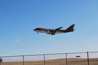 N623US @ COS - military charter bringing soldiers home to fort carson. - by globemaster3