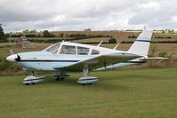 G-AZLN @ X5FB - Piper PA-28-180 Cherokee F at Fishburn Airfield, UK in 2007. - by Malcolm Clarke