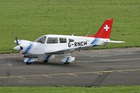 G-RNCH @ EGNV - Piper PA-28-181 Archer II at Durham Tees Valley Airport in 2006. - by Malcolm Clarke