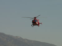 N38RX @ CCB - On final to Cable for demonstration and inspection - by Helicopterfriend