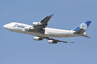 N453PA @ KLAX - Polar Air Cargo Boeing 747-46NF, N453PA 25L departure KLAX. - by Mark Kalfas