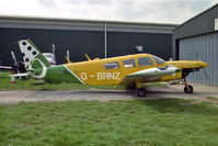 G-BRNZ @ EGTC - Piper PA-32-300 Cherokee Six B at Cranfield in 1996. - by Malcolm Clarke