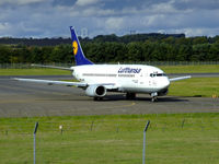 D-ABXT @ EGPH - Lufthansa B737 Arriving at EDI From FRA - by Mike stanners