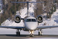 G-IRSH @ LSZS - Jet Options Embraer 135 - by Thomas Ramgraber-VAP