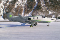 LX-SKY @ LSZS - LuxemBird Pilatus PC12 - by Thomas Ramgraber-VAP