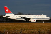 9H-AEM @ EGCC - Air Malta - by Chris Hall