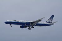 N520UA @ KORD - Boeing 757-200 - by Mark Pasqualino