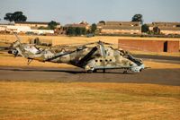 0702 @ EGVA - Hind E of 331 Squadron Czech Air Force on the flight-line at the 1995 Intnl Air Tattoo at RAF Fairford. - by Peter Nicholson
