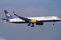TF-FIV @ EGLL - Icelandair wingtipped B757 at Heathrow - by Terry Fletcher