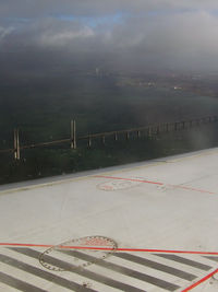 OY-KHU @ EKCH - Aproaching CPH, crossing the Oresund Bridge - by Tomas Milosch
