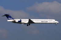 OH-BLD @ EGLL - Blue Line MD90 at Heathrow