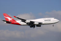 VH-OJO @ EGLL - Veteran Qantas Jumbo at Heathrow - by Terry Fletcher