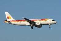 EC-JFN @ EGLL - Iberian A320 at Heathrow - by Terry Fletcher