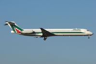 I-DATQ @ EGLL - Alitalia MD82 at Heathrow