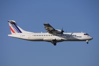 F-GPOD @ EGLL - Air France ATR72 is one of the few non-jet moves into Heathrow these days