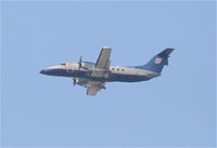 N301YV @ KLAX - SkyWest Embraer EMB-120ER, N301YV 25R departure KLAX. - by Mark Kalfas