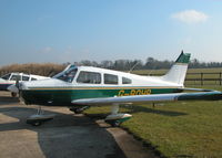 G-BOHR @ EGSV - PARKED BEHIND THE HANGER - by BIKE PILOT